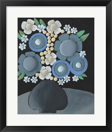 Framed Gathering Floral II Print