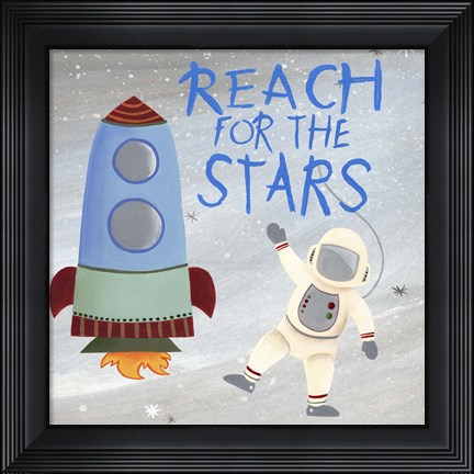 Framed Future Space Explorer IV Print