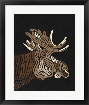 Framed Forest Dweller I Print