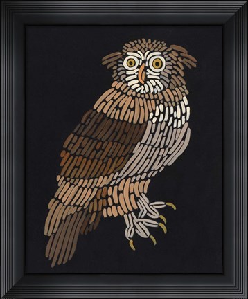 Framed Forest Dweller V Print