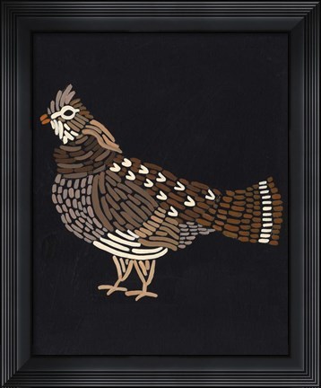 Framed Forest Dweller VI Print