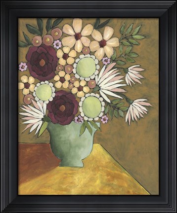 Framed Table Arrangement I Print