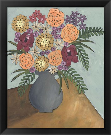 Framed Table Arrangement II Print