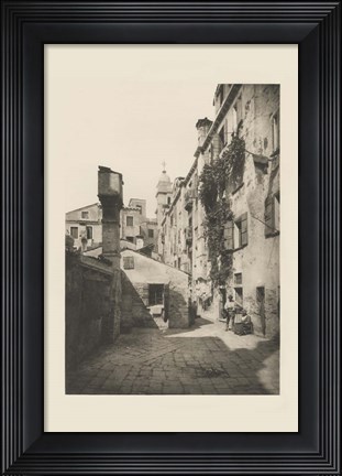 Framed Vintage Views of Venice VIII Print