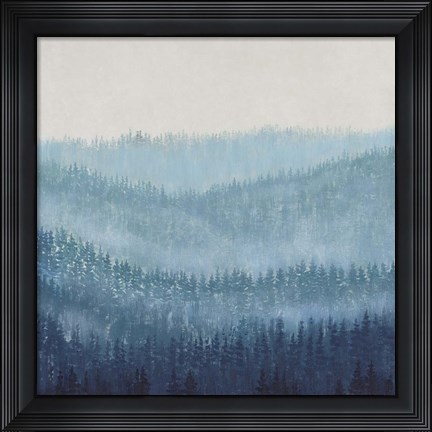 Framed Smoky Ridge I Print