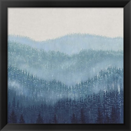 Framed Smoky Ridge II Print