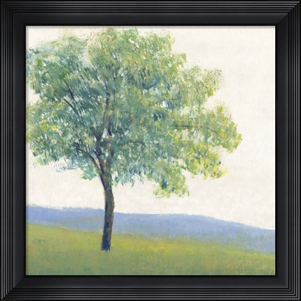 Framed Solitary Tree I Print