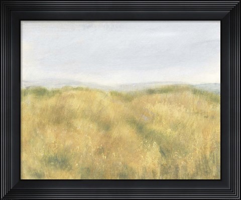 Framed Wheat Fields II Print