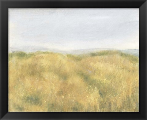 Framed Wheat Fields II Print