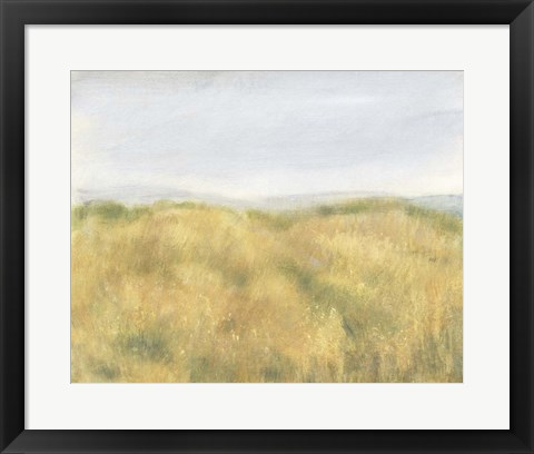 Framed Wheat Fields II Print