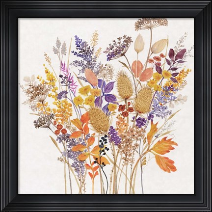 Framed Dried Arrangement I Print