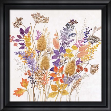 Framed Dried Arrangement II Print