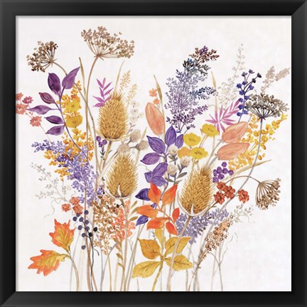 Framed Dried Arrangement II Print