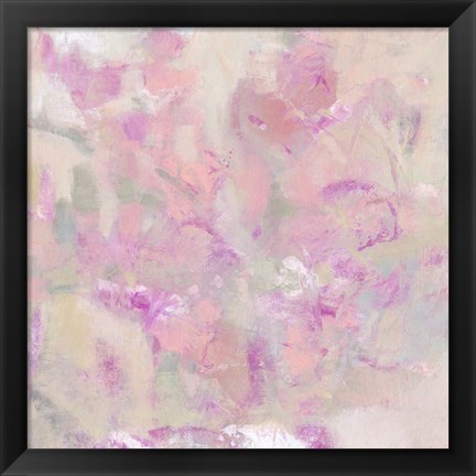 Framed Blooming Shrub II Print