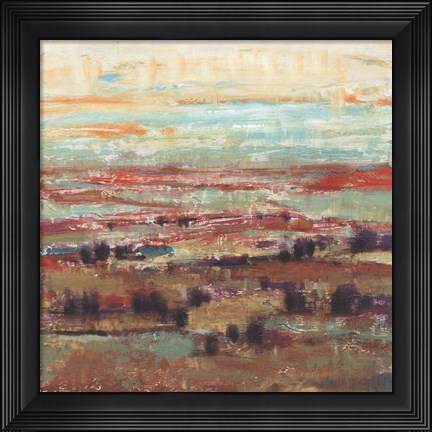 Framed Divided Landscape II Print