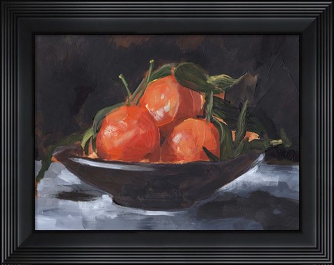 Framed Fruit Plate II Print
