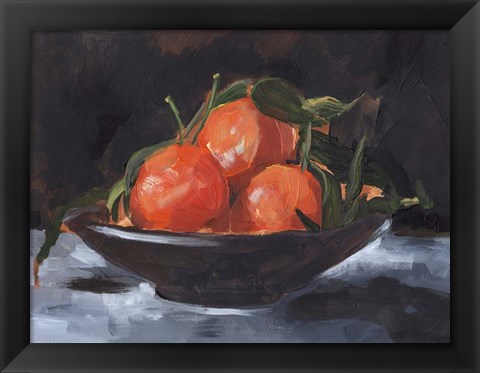 Framed Fruit Plate II Print