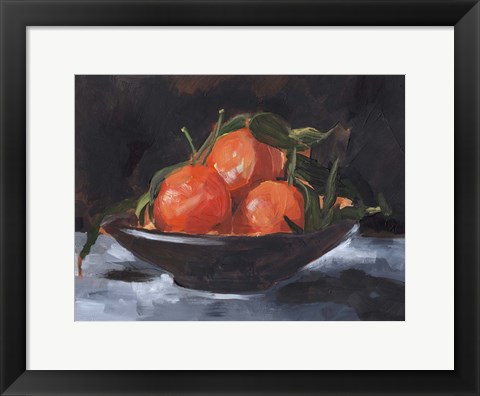 Framed Fruit Plate II Print