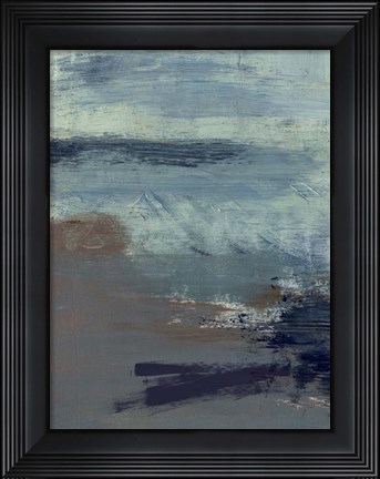 Framed Morning Lake Mist I Print