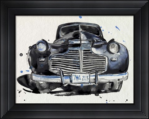 Framed Headlights I Print
