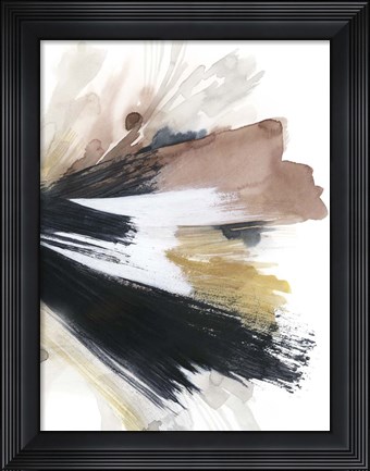 Framed Desert Eruption II Print