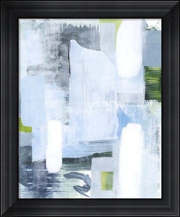 Framed Oceanic Shimmer I Print