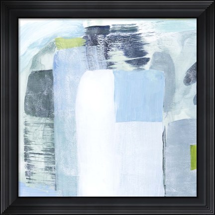 Framed Oceanic Shimmer VI Print