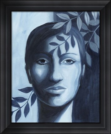Framed Winking Shadow I Print