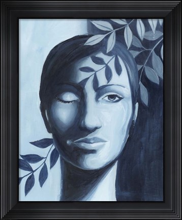 Framed Winking Shadow II Print