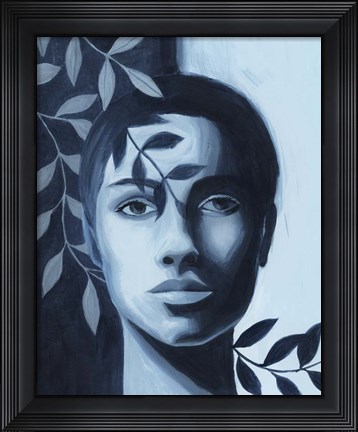 Framed Winking Shadow III Print