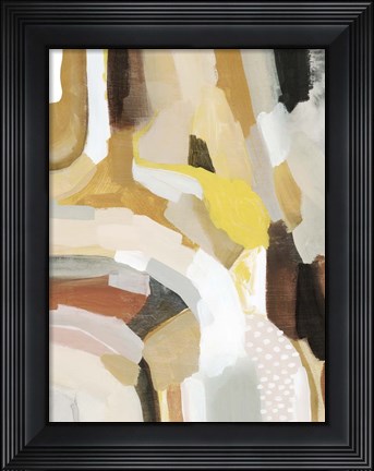 Framed Mud and Daisies II Print