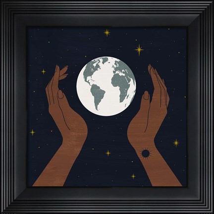 Framed Dear Mother Earth I Print