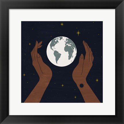 Framed Dear Mother Earth I Print