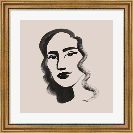 Framed Mona II Print