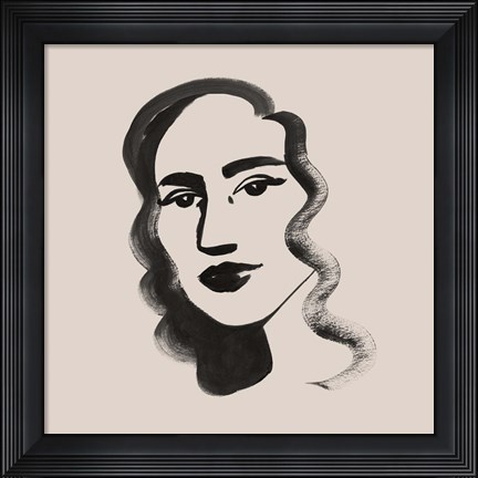 Framed Mona II Print