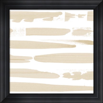 Framed Sand Swipe II Print