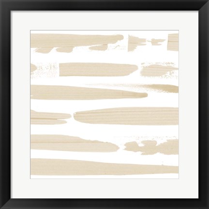 Framed Sand Swipe II Print