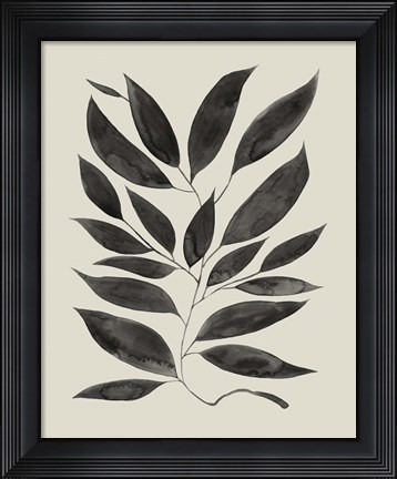 Framed Branched Composition I Print