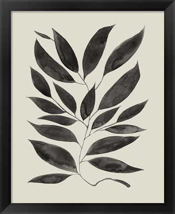 Framed Branched Composition I Print