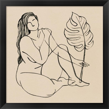 Framed Femme Figure III Print