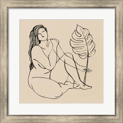 Framed Femme Figure III Print