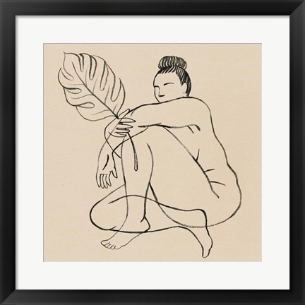 Framed Femme Figure IV Print