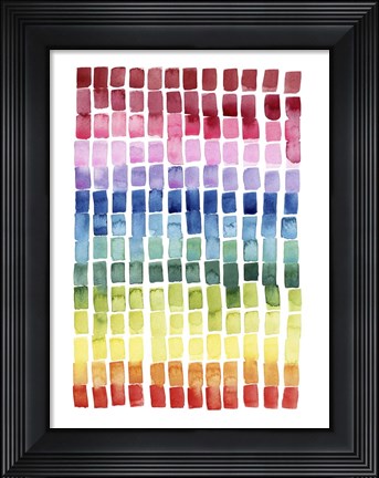 Framed Under the Rainbow I Print