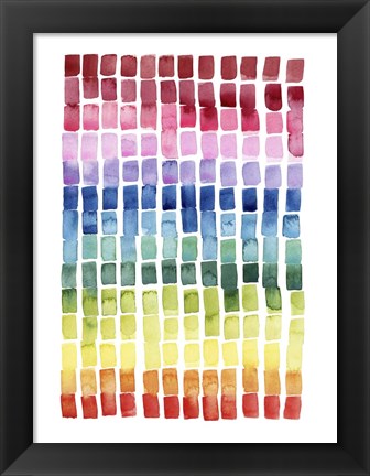 Framed Under the Rainbow I Print