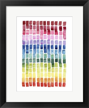 Framed Under the Rainbow I Print