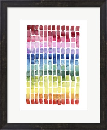 Framed Under the Rainbow I Print