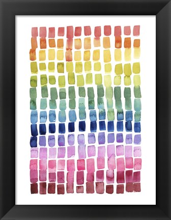 Framed Under the Rainbow II Print