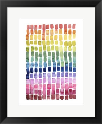 Framed Under the Rainbow II Print