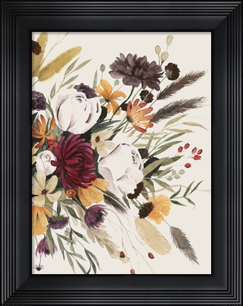 Framed Equinox Bouquet II Print