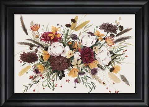 Framed Equinox Bouquet III Print